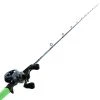 Shimano Curado 150DC And #KAOS Anti-Tangle Baitcaster Combo 7ft 7-28g 2pc Lime Green
