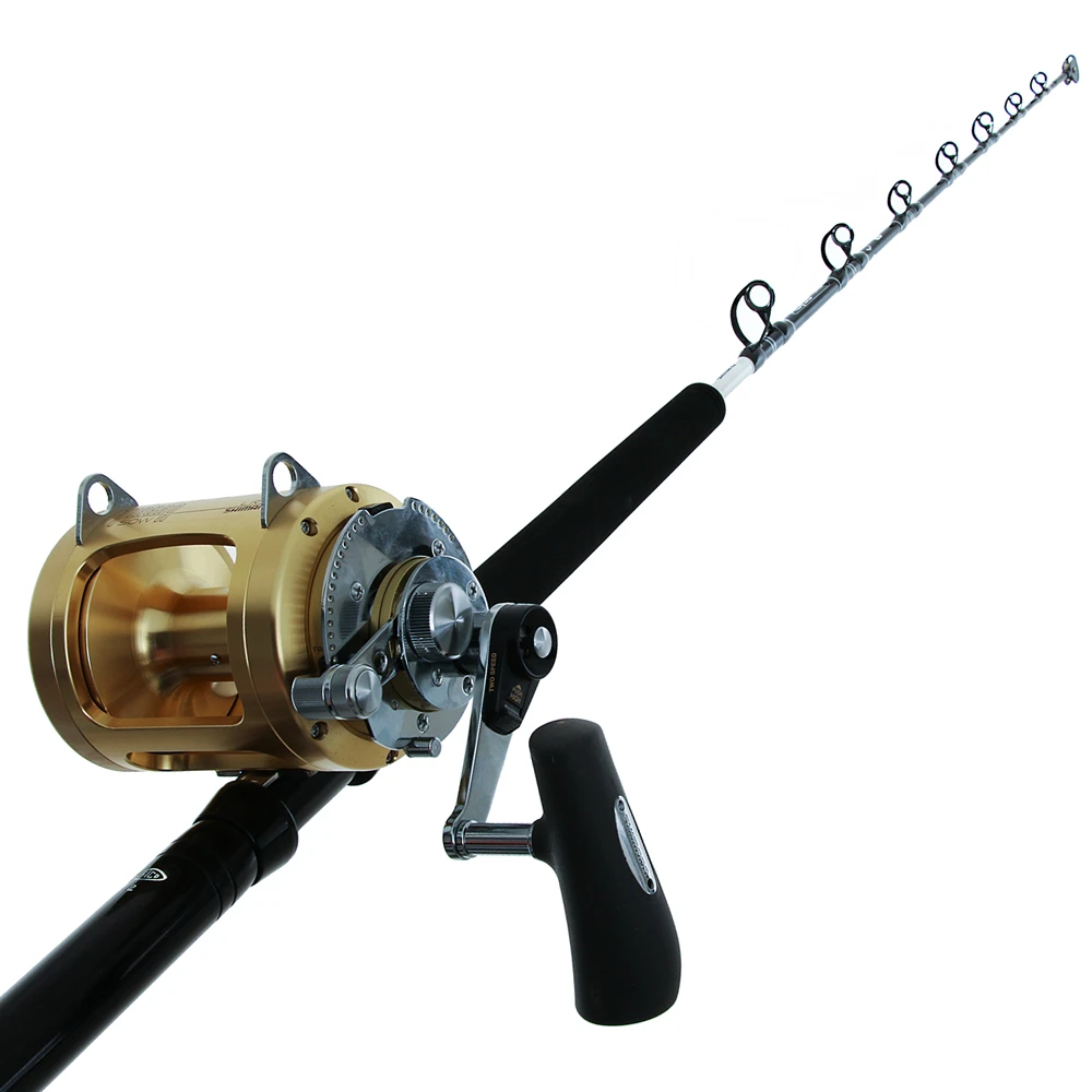 Shimano Tiagra 50 WLRSA And Abyss SW Stand Up Game Combo 5ft 6in 50-80lb 2pc 3 Shimano Tiagra 50 WLRSA And Abyss SW Stand Up Game Combo 5ft 6in 50-80lb 2pc