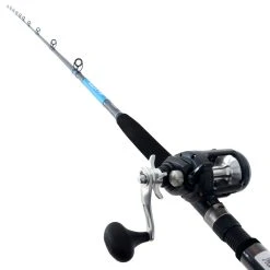 Shimano Tekota 601 A-HG Aquatip Overhead Lefthand Boat Combo 6ft 6in 6-10kg 1pc