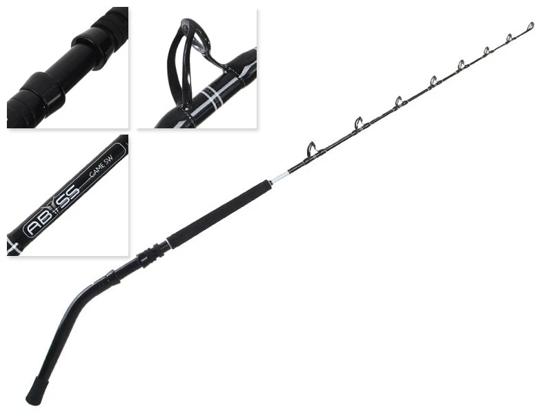 Shimano Tiagra 50 WA And Abyss SW Bent Butt Stand Up Game Combo 5ft 6in 60-100lb 2pc 3 Shimano Tiagra 50 WA And Abyss SW Bent Butt Stand Up Game Combo 5ft 6in 60-100lb 2pc