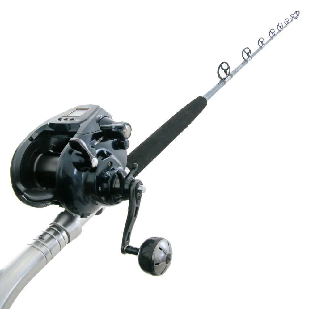 Shimano Forcemaster 9000A Status Bent Butt Electric Game Combo 5ft 6in 24-37kg 2pc Shimano Forcemaster 9000A Status Bent Butt Electric Game Combo 5ft 6in 24-37kg 2pc -Shimano Shop bundledfm9000aandsbw56ddm5080 2 1