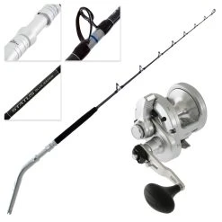Shimano SpeedMaster LD II 20 Status Blue Water Bent Butt 2-Speed Game Combo 5ft 10in 15-24kg 2pc