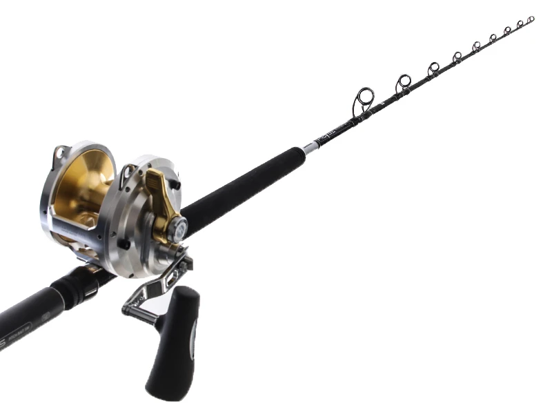 Shimano Talica 50 II and Abyss SW Overhead 2-Speed Pitch Bait Combo 6'4'' 40-100lb 1pc Shimano Talica 50 II And Abyss SW Overhead 2-Speed Pitch Bait Combo 6'4'' 40-100lb 1pc -Shimano Shop bundledtrtac50andab641oh40100 2