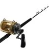 Shimano Tiagra 50 WLRSA And Abyss SW Overhead Pitch Bait Combo 6'4'' 40-100lb 1pc