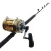 Shimano Tiagra 50 WA Ultra Stand-Up Roller Game Combo 5ft 5in 50lb 2pc -Shimano Shop bundledtrti50wandtiult50stp 2