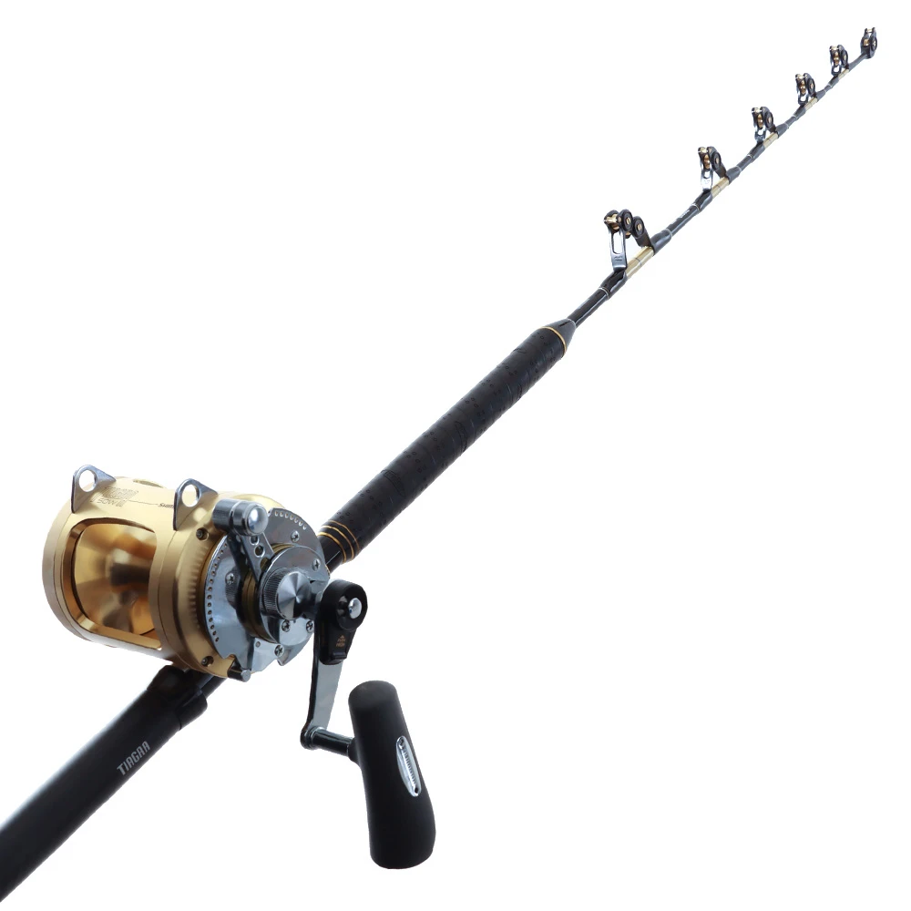 Shimano Tiagra 50 WA Ultra Stand-Up Roller Game Combo 5ft 5in 80lb 2pc 3 Shimano Tiagra 50 WA Ultra Stand-Up Roller Game Combo 5ft 5in 80lb 2pc