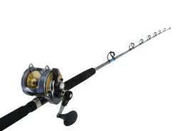 Shimano Tyrnos 20 II And Aquatip Roller Tip 2 Speed Overhead Boat Combo 5'8'' 24kg 1pc