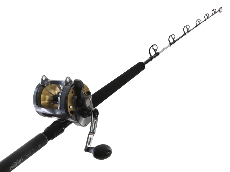 Shimano Tyrnos 30 And Abyss SW Stand Up Game Combo 5'2'' 50lb 1pc 3 Shimano Tyrnos 30 And Abyss SW Stand Up Game Combo 5'2'' 50lb 1pc