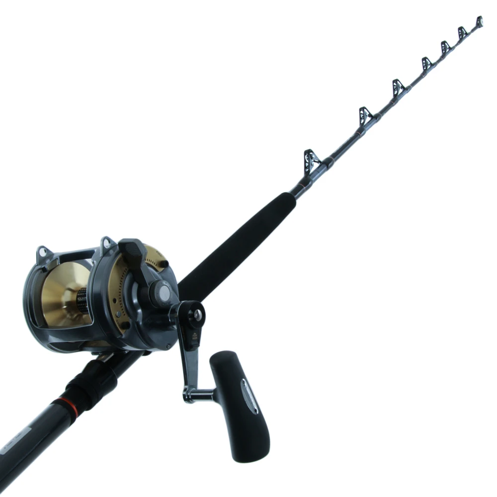 Shimano Tyrnos 50 LRS Backbone Fully Rollered 2-Speed Big Game Combo 5ft 7in 24kg 1pc 3 Shimano Tyrnos 50 LRS Backbone Fully Rollered 2-Speed Big Game Combo 5ft 7in 24kg 1pc