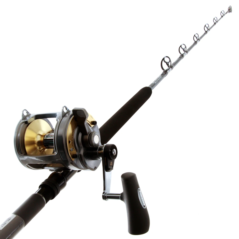 Shimano Tyrnos 50 Status Blue Water RT 2-Speed LRS Drag Game Combo 5ft 6in 37kg 1pc 3 Shimano Tyrnos 50 Status Blue Water RT 2-Speed LRS Drag Game Combo 5ft 6in 37kg 1pc