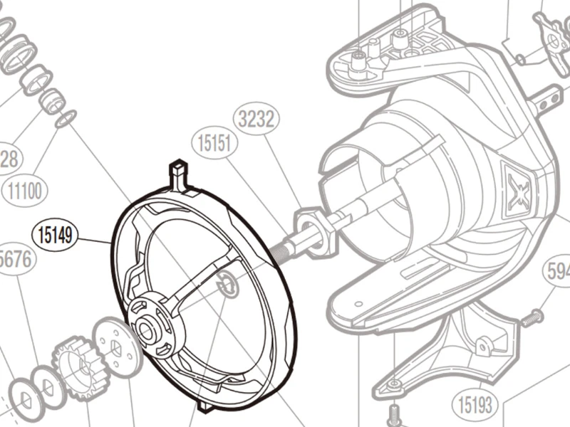 Shimano Replacement Line Safety Guard for Ultegra 14000 Shimano Replacement Line Safety Guard For Ultegra 14000 -Shimano Shop safety2